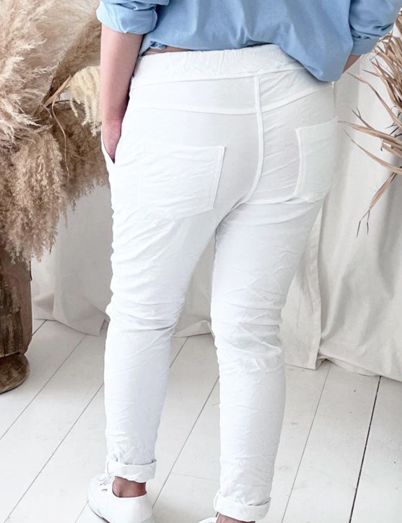 BYPIAS - Pantalon Casual  (white)