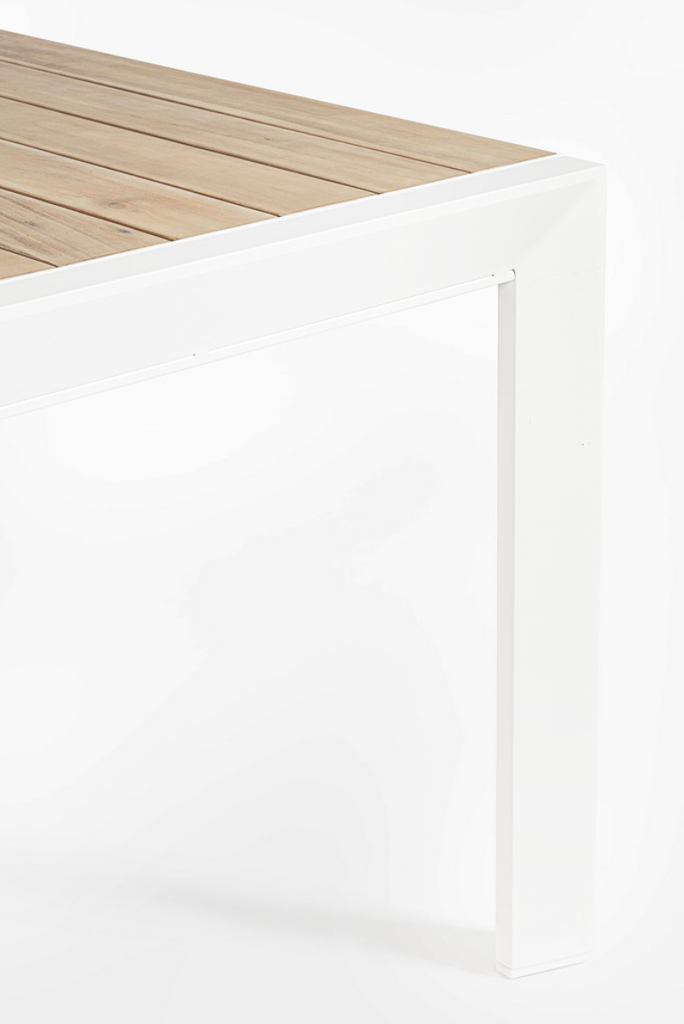 Table en Aluminium - Belmar (blanc)