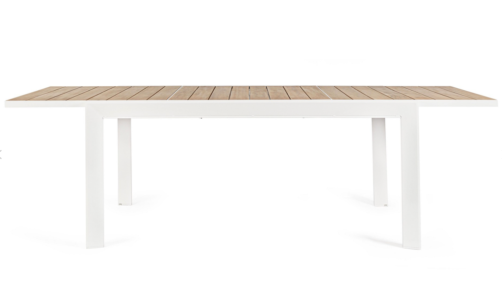 Table en Aluminium - Belmar (blanc)