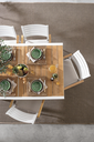 Table en Aluminium - Belmar (blanc)