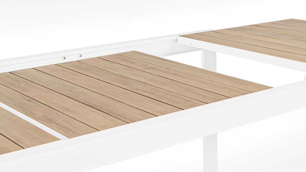 Table en Aluminium - Belmar (blanc)