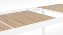 Table en Aluminium - Belmar (blanc)