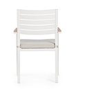 Chaise en Aluminium - Belmar (blanc)
