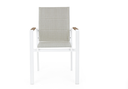 Chaise en Aluminium - Kubik (blanc)