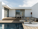 Chaise en Aluminium - Kubik (blanc)