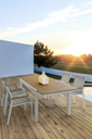 Chaise en Aluminium - Kubik (blanc)