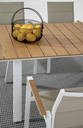 Chaise en Aluminium - Kubik (blanc)