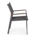 Chaise en Aluminium - Kubik (anthracite)