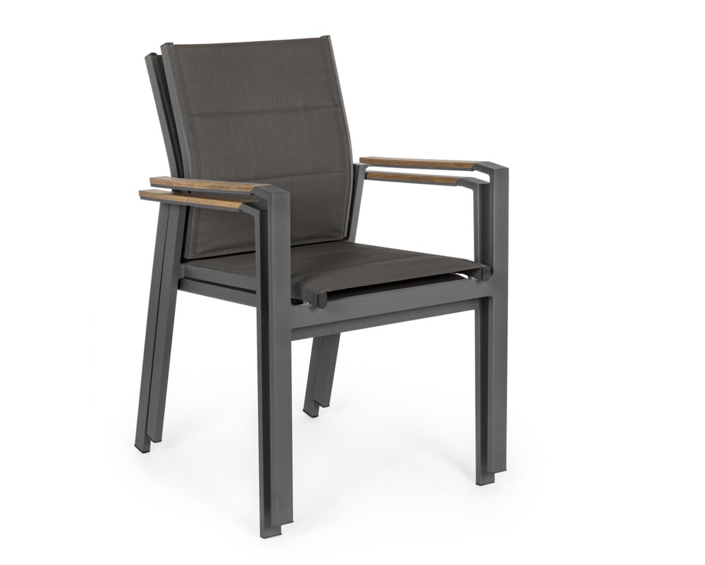 Chaise en Aluminium - Kubik (anthracite)