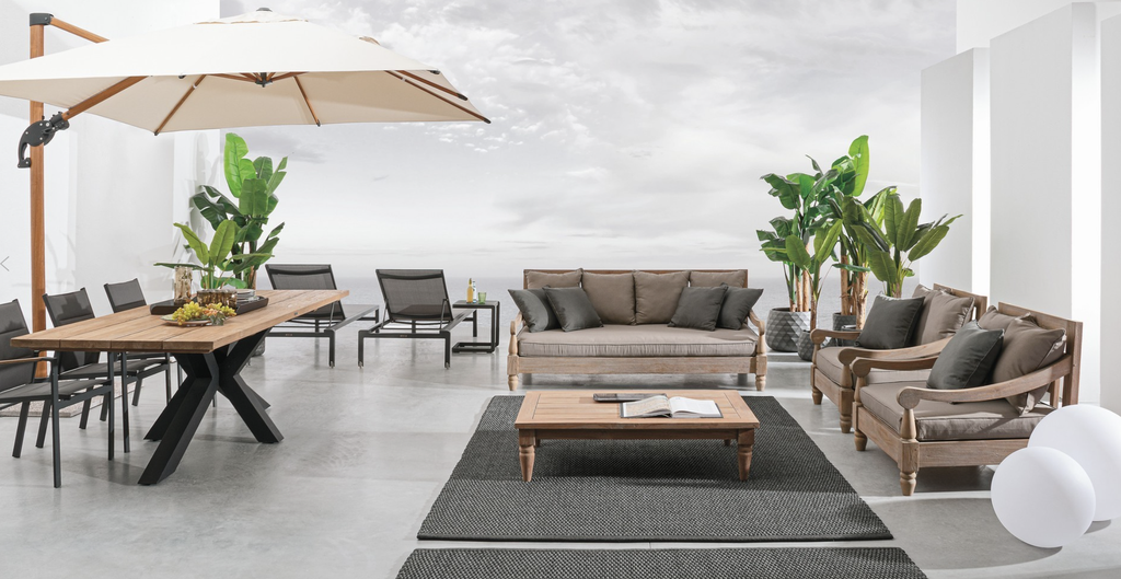 Chaise en Aluminium - Kubik (anthracite)