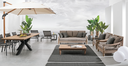 Chaise en Aluminium - Kubik (anthracite)