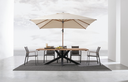 Chaise en Aluminium - Kubik (anthracite)