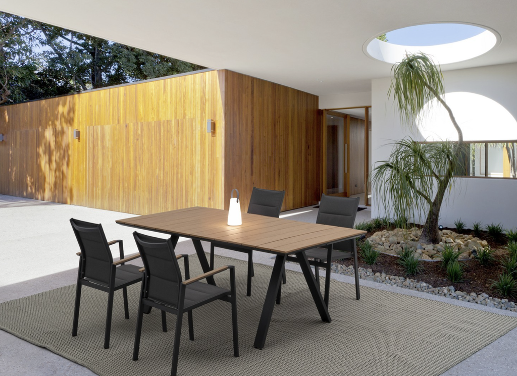 Chaise en Aluminium - Kubik (anthracite)