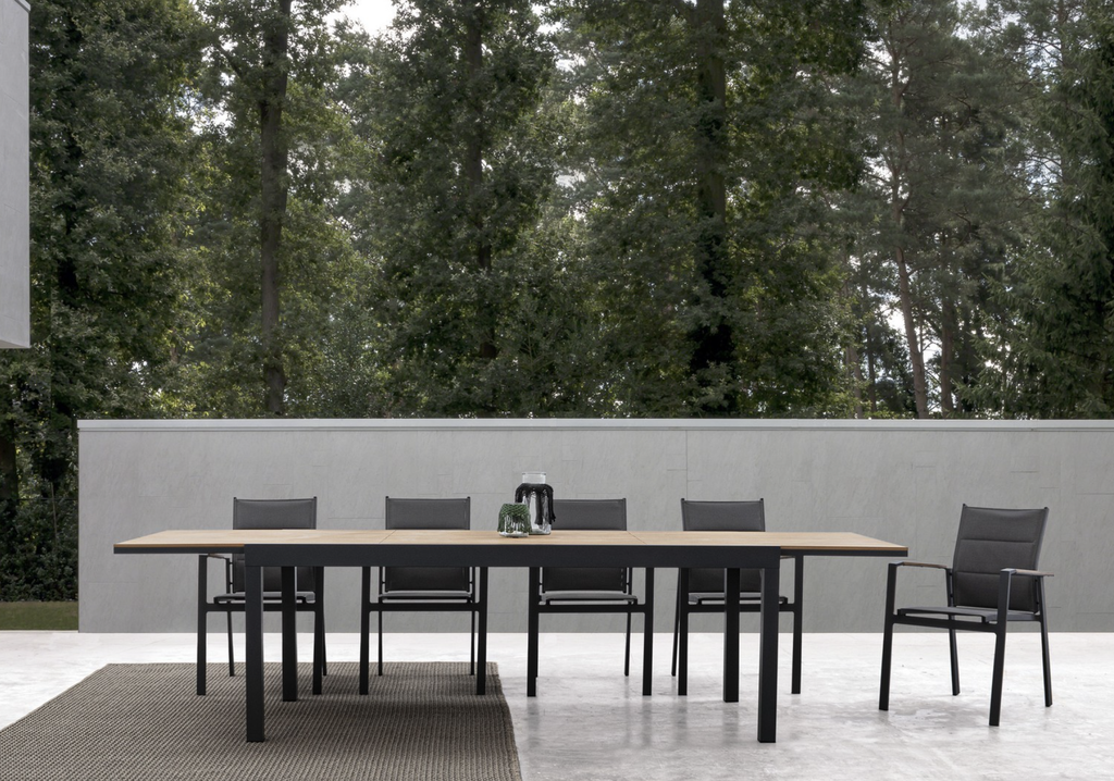 Chaise en Aluminium - Kubik (anthracite)
