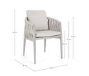 Chaise en Aluminium - Jacinta