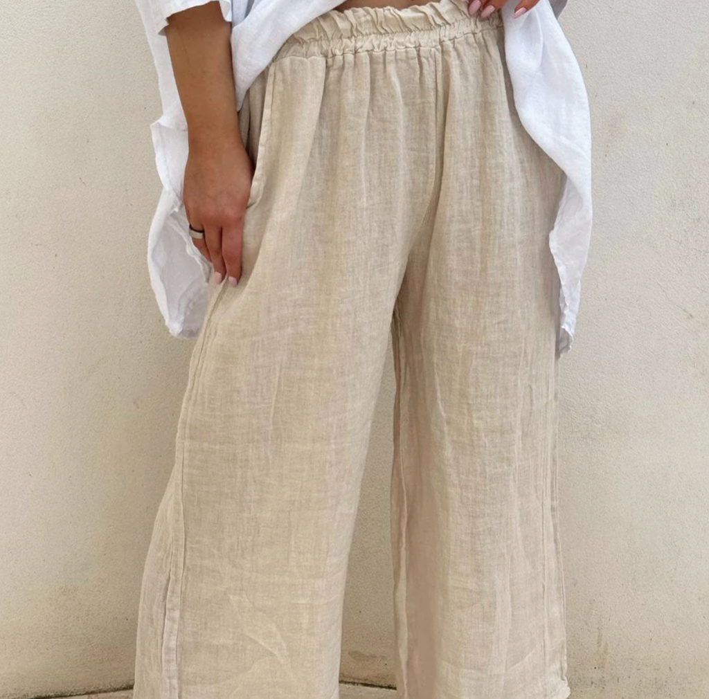 BYPIAS - Pantalon Havana (sand)
