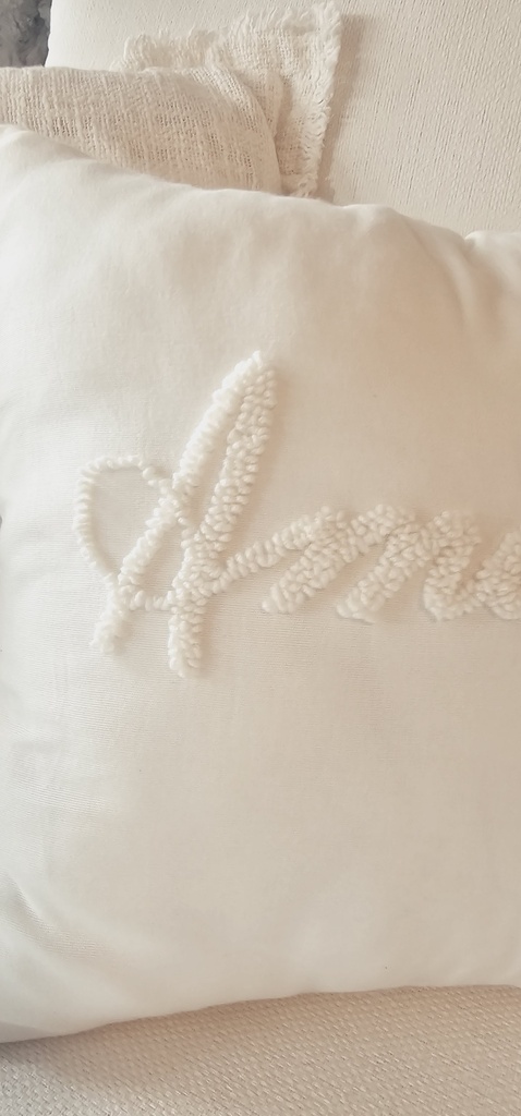 Coussin Signature - Amour