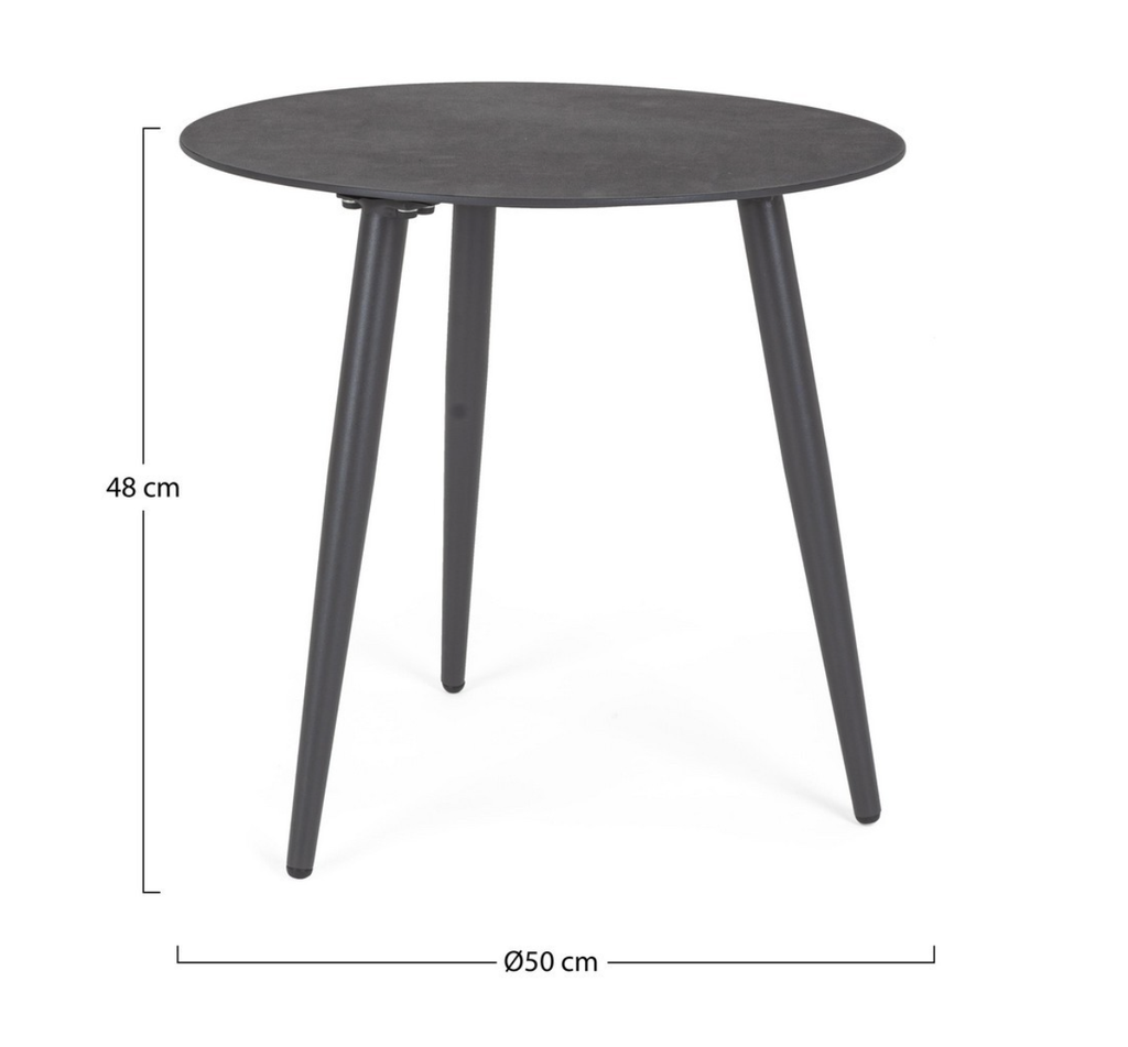 Table Basse en Aluminium - Ridley (D50)