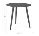 Table Basse en Aluminium - Ridley (D50)