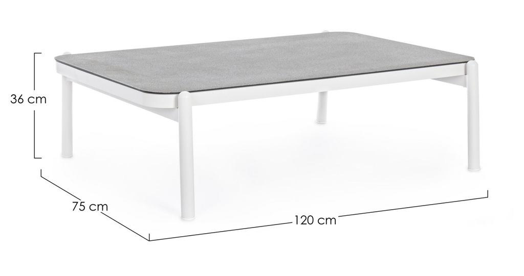 Table Basse en Aluminium - Florencia