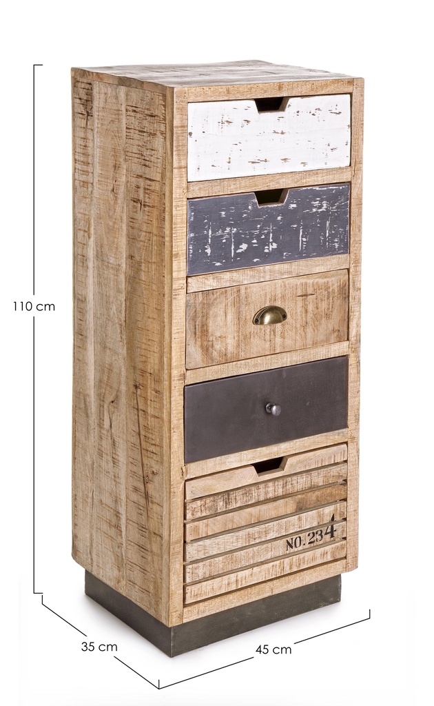 Chiffonnier en Bois - Tudor