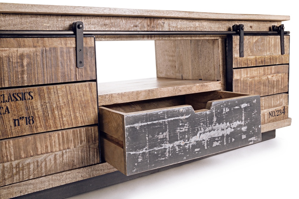 Meuble TV en Bois- Tudor