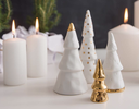 Sapins minis en Porcelaine