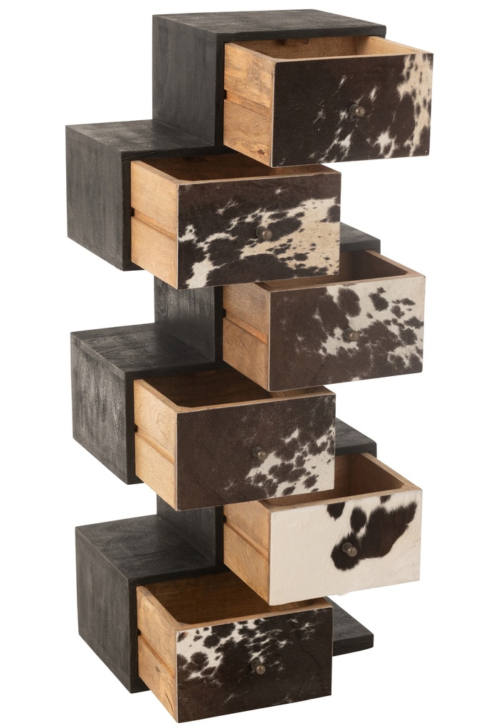 Étagère avec Peau de Vache - Escalier