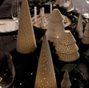 Photophore en Porcelaine - Sapin