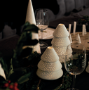 Photophore en Porcelaine - Sapin