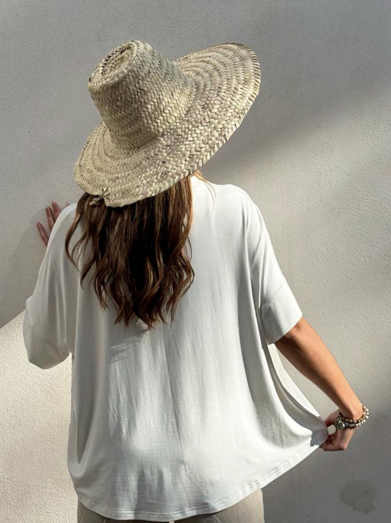 BYPIAS - T-Shirt Bamboo Oversize (off white)