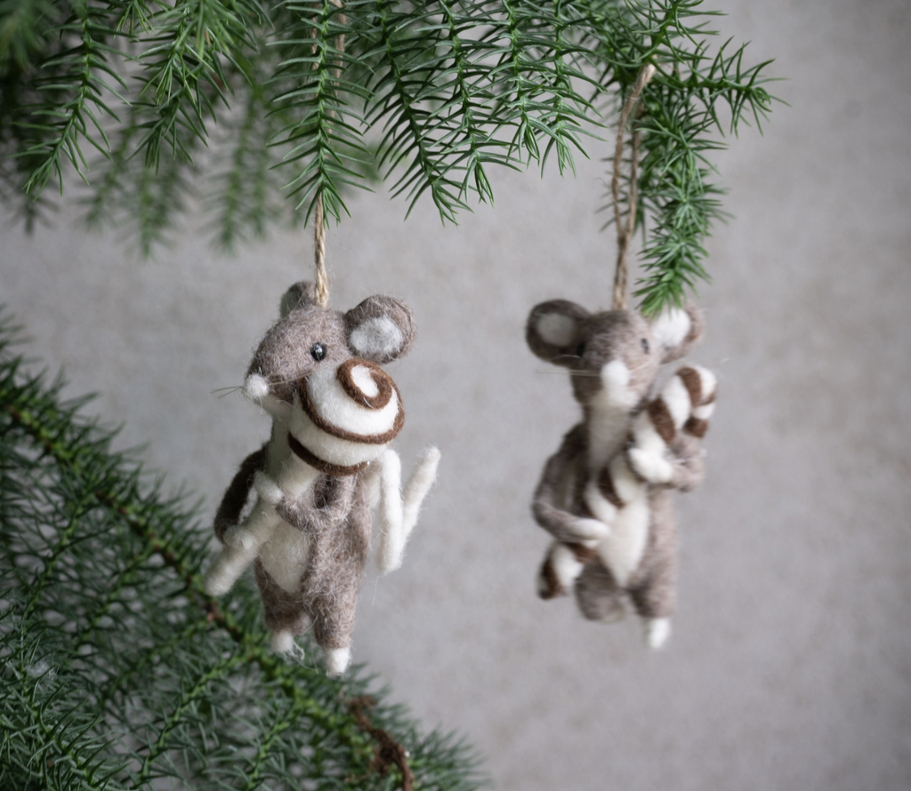 Décoration Sapin de Noël - Souris (pièce)