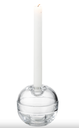 Bougeoir en Verre - Boule