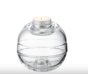 Bougeoir en Verre - Boule
