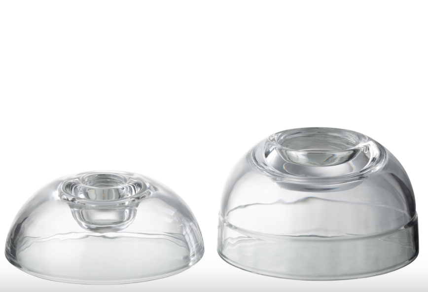 Bougeoir en Verre - Boule
