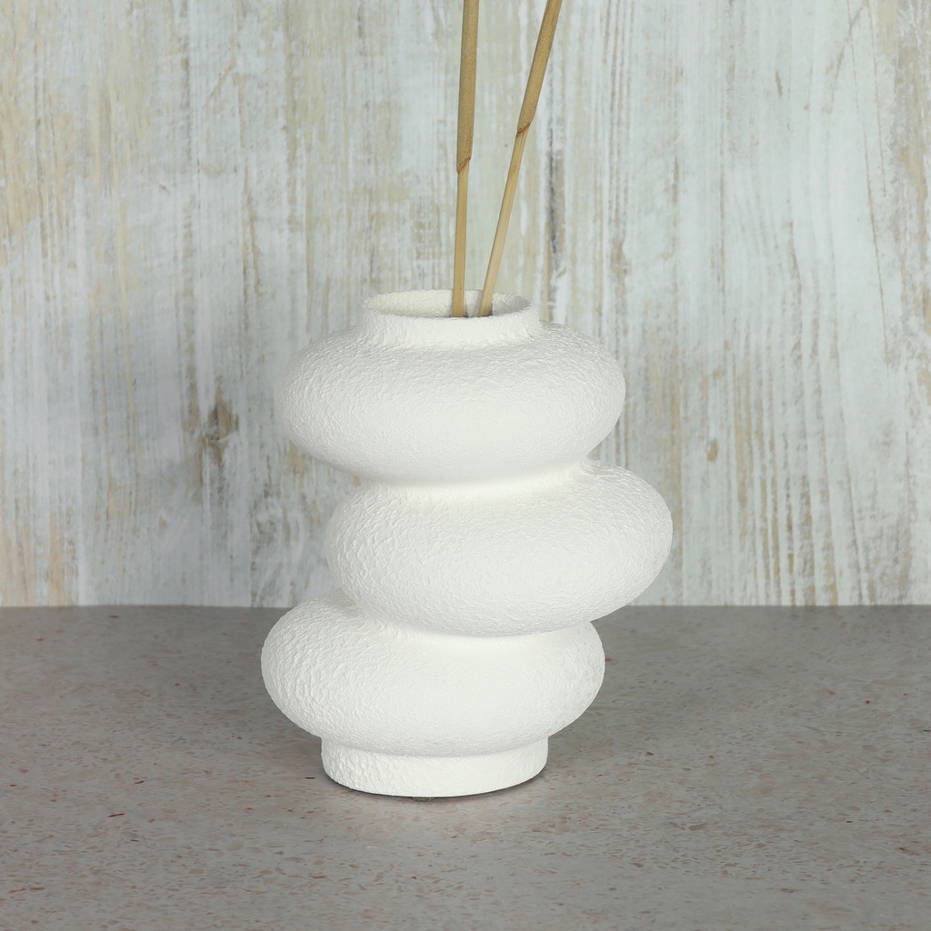 Vase Blanc - Tornade