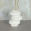 Vase Blanc - Tornade