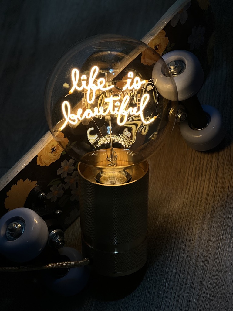 Ampoule Elio - Life Is Beautiful (ambrée)