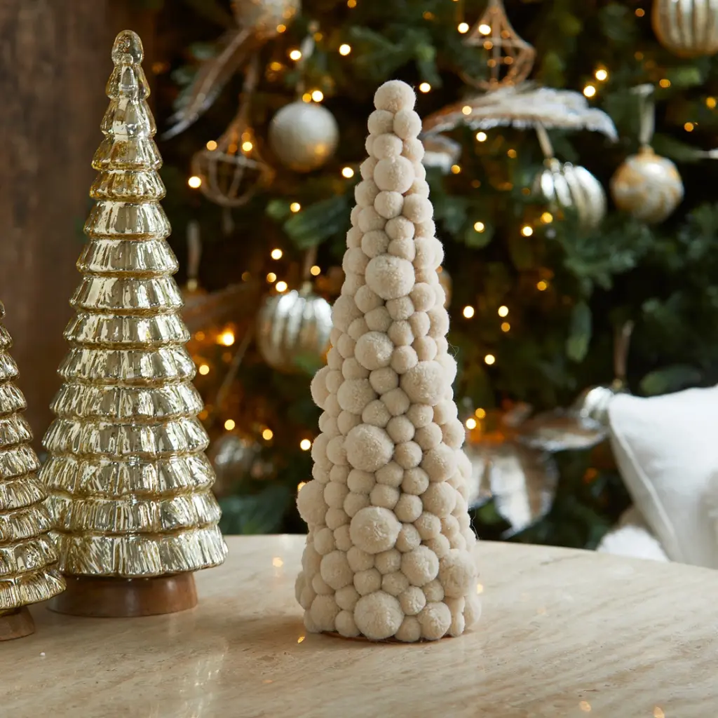 Décoration Noël - Sapin Pompon