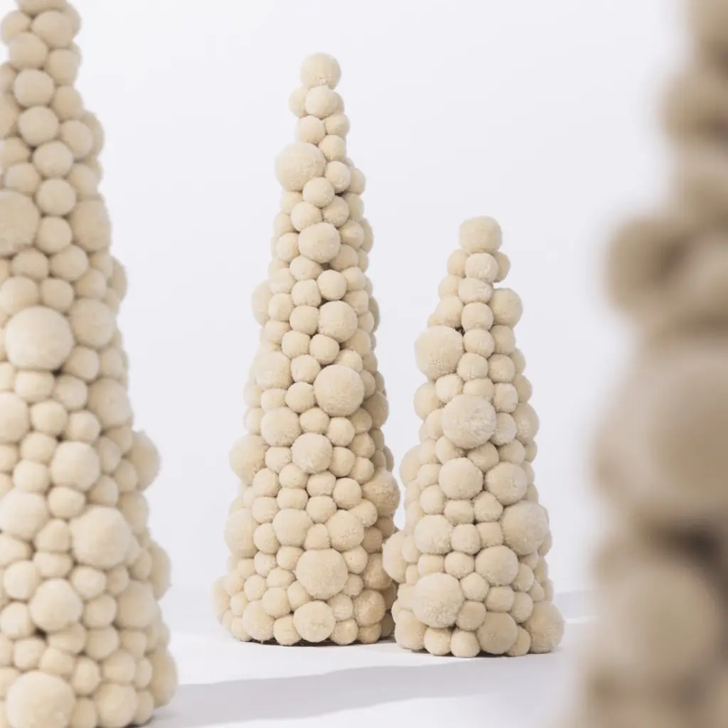 Décoration Noël - Sapin Pompon