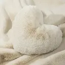 Coussin Blanc - Coeur