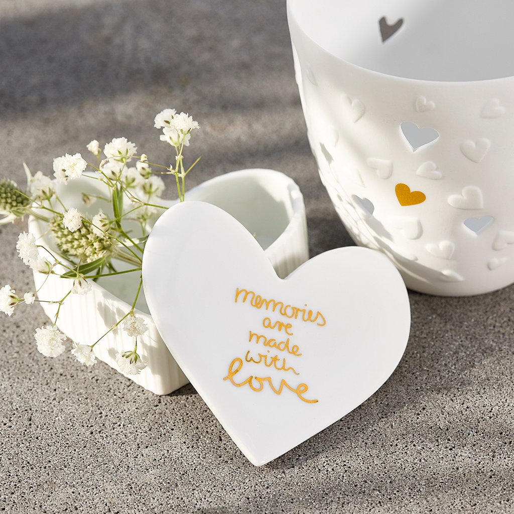 Boîte en Porcelaine - Memories made with Love