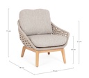 Fauteuil en Aluminium - Tamires