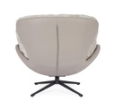 Fauteuil - Adinda (gris foncé-taupe)