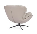 Fauteuil - Adinda (gris foncé-taupe)