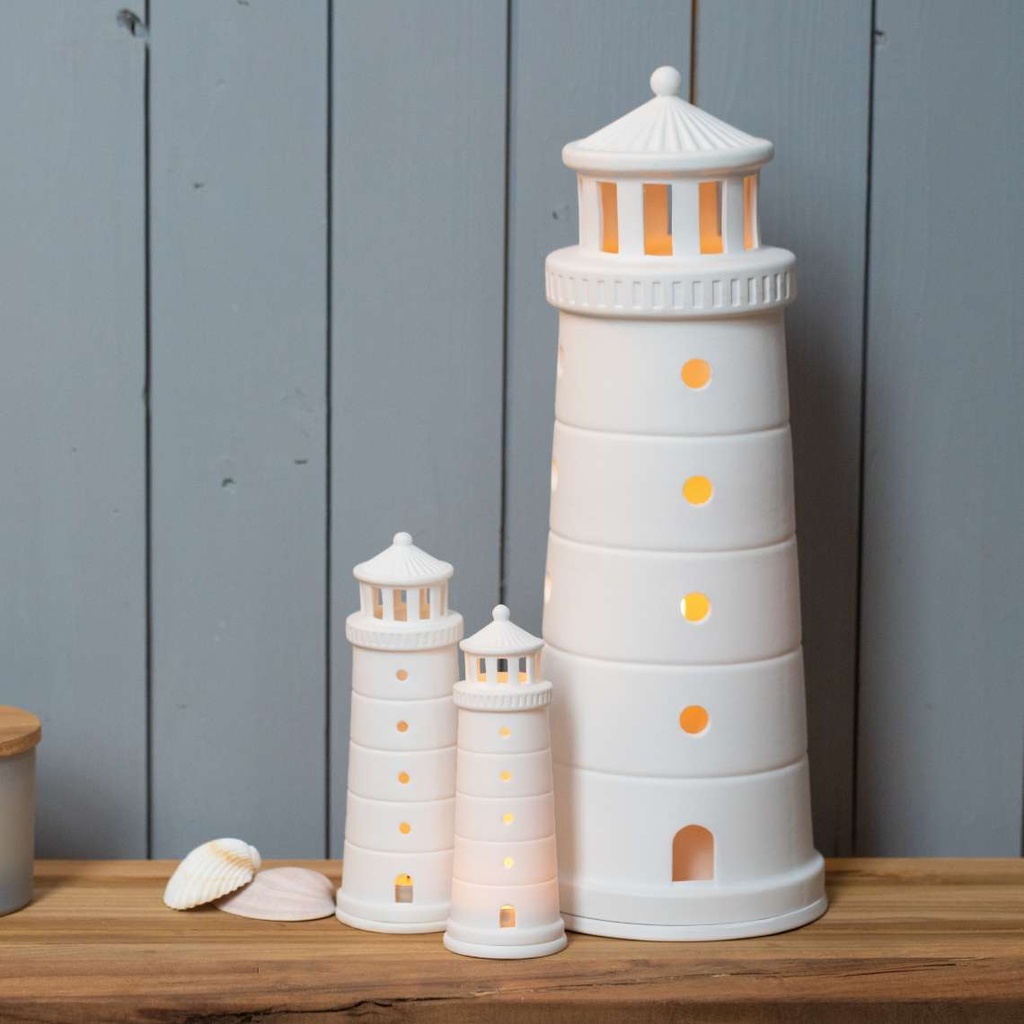 Phare en porcelaine taille à choix