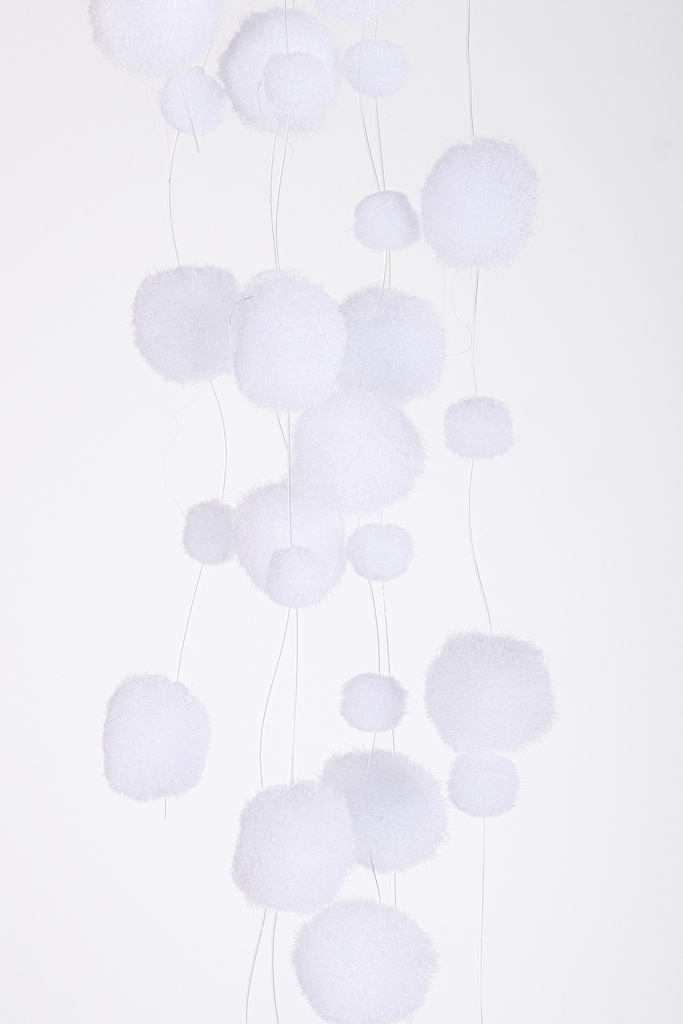 Guirlande Flocons en grappe (120cm)