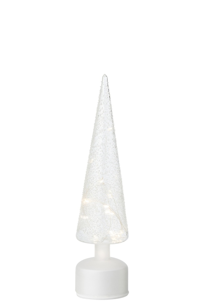 Sapin en Verre LED - Tournant L