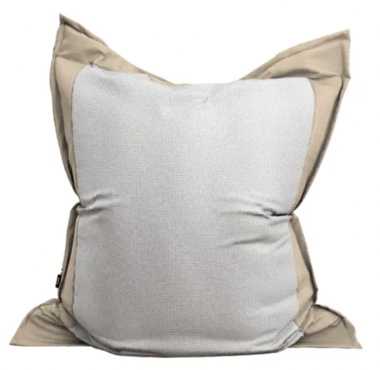 Housse de Coussin Piscine - Premium Sunbrella Rayée Beige