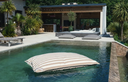 Housse de Coussin Piscine - Premium Sunbrella Rayée Beige